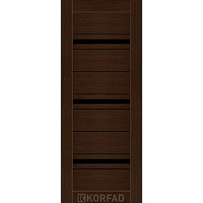 Межкомнатные МДФ накладка на двери NO-05 BLK Korfad ПВХ плёнка-6