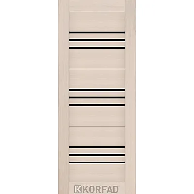 Межкомнатные МДФ накладка на двери NO-06 BLK Korfad ПВХ плёнка-9