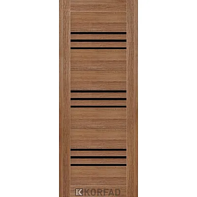 Межкомнатные МДФ накладка на двери NO-06 BLK Korfad ПВХ плёнка-8