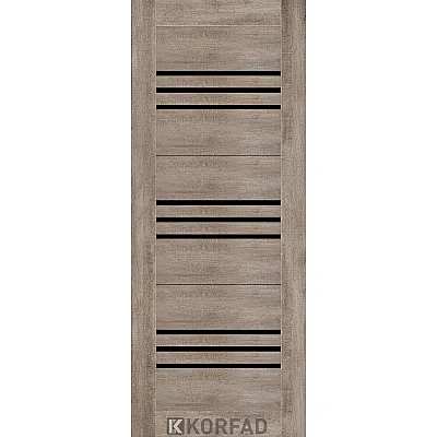 Межкомнатные МДФ накладка на двери NO-06 BLK Korfad ПВХ плёнка-5