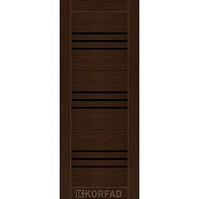 Межкомнатные МДФ накладка на двери NO-06 BLK Korfad ПВХ плёнка-2