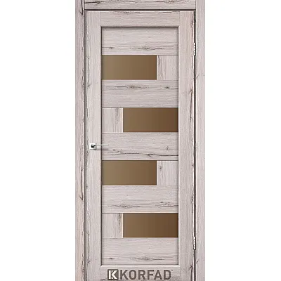 Межкомнатные Двери PM-10 сатин бронза Korfad ПВХ плёнка-4