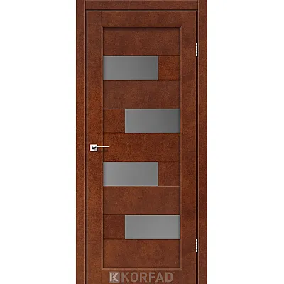 Межкомнатные Двери PM-10 сатин графит Korfad ПВХ плёнка-5