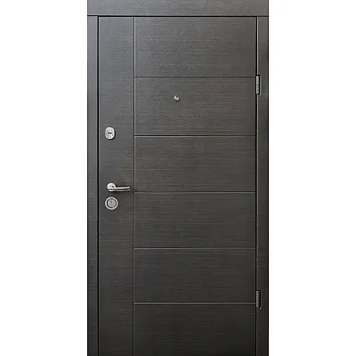 Входные Двери Эталон Аризона венге темный Qdoors-0