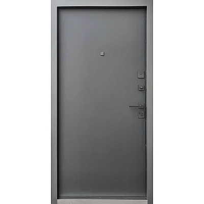 Вхідні Двері Онтаріо софт чорний Qdoors-1