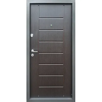 Входные Двери Эталон Канзас венге темный "Qdoors"-1
