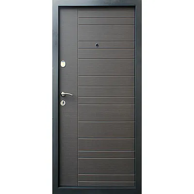 Входные Двери Альт-М венге серый горизонт - дуб флорида "Qdoors"-1