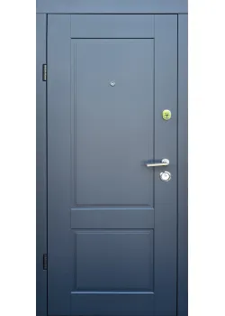 Двери Эталон Соната антрацит/белое дерево "Qdoors"