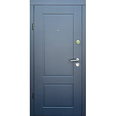 Входные Двери Эталон Соната антрацит/белое дерево "Qdoors"-0