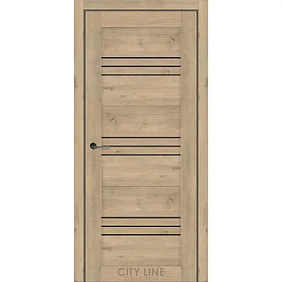 Межкомнатные Двери SANTO BLK City Line ПВХ плёнка-1