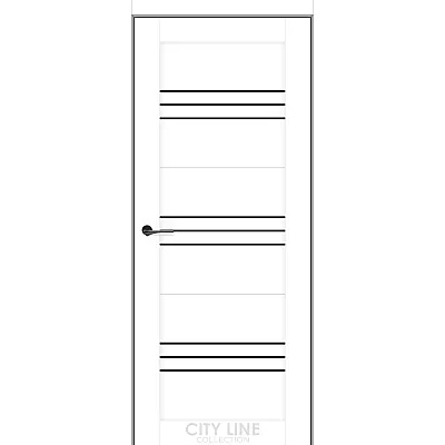 Межкомнатные Двери SANTO BLK City Line ПВХ плёнка-3