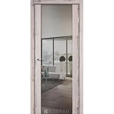 Міжкімнатні Двері SR-01 дзеркало срібло Korfad-7