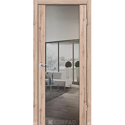 Міжкімнатні Двері SR-01 дзеркало срібло Korfad-4