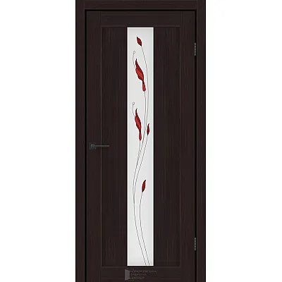 Межкомнатные Двери Soft Цветок KFD ПВХ плёнка-2