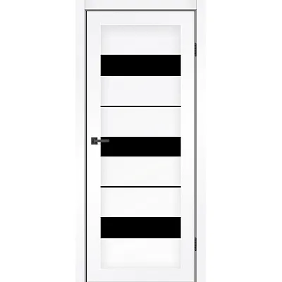 Міжкімнатні Двері VEGAS BLK білий матовий MSDoors ПВХ плівка-0