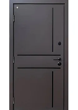 Двери Strimeх LAMA Venezia Ral 8019-дуб темный Форт