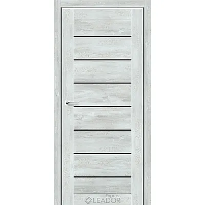 Міжкімнатні Двері Wisteria BLK Leador Express ПВХ плівка-0