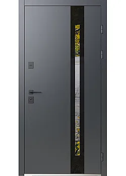 Двері Афіна ArWood RAL 7016/ПВХ антрацит Sarmak