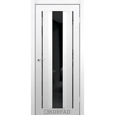 Межкомнатные Двери AL-02 BLK Super PET Korfad ПВХ плёнка-2