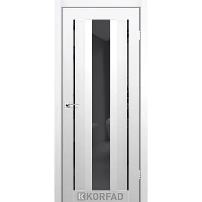 Міжкімнатні Двері AL-02 графіт BLK Super PET Korfad ПВХ плівка-3