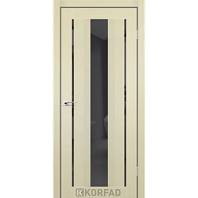 Міжкімнатні Двері AL-02 графіт BLK Super PET Korfad ПВХ плівка-2