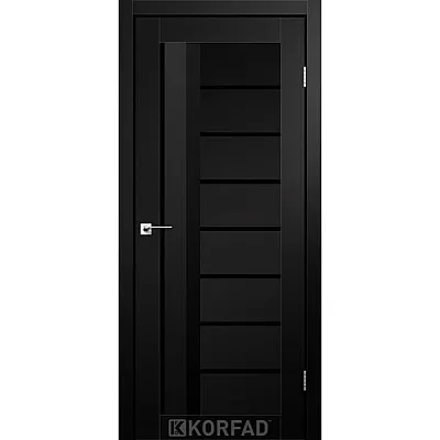 Межкомнатные Двери AL-03 BLK Super PET Korfad ПВХ плёнка-2