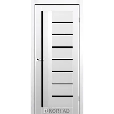 Межкомнатные Двери AL-03 BLK Super PET Korfad ПВХ плёнка-3