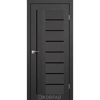 Межкомнатные Двери AL-03 BLK Super PET Korfad ПВХ плёнка-4