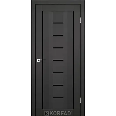 Межкомнатные Двери AL-04 BLK Super PET Korfad ПВХ плёнка-3