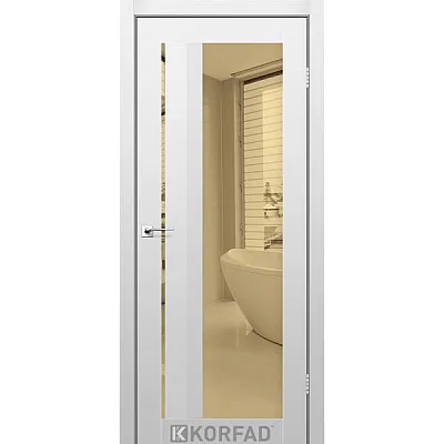 Межкомнатные Двери AL-06 бронза Super PET Korfad ПВХ плёнка-2