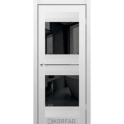 Межкомнатные Двери AL-07 BLK Super PET Korfad ПВХ плёнка-0