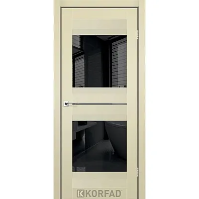 Межкомнатные Двери AL-07 BLK Super PET Korfad ПВХ плёнка-2
