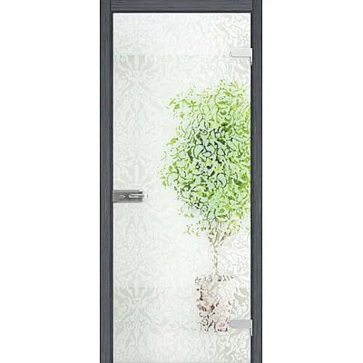 Межкомнатные Двери All-glass 06 WakeWood Стеклянные-1