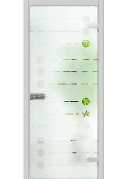Двери All-glass 12 WakeWood