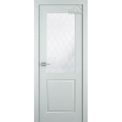 Міжкімнатні Двері Альта Скло "BelWoodDoors" ПВХ плівка-0