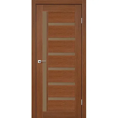 Межкомнатные Двери Amaroni бронза Leador ПВХ плёнка-1