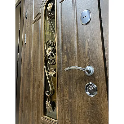 Вхідні Двері Арка 1200 з ковкою Стандарт Плюс Redfort-2