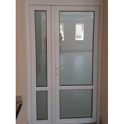 Металопластикові двері Rehau Synego полуторні з поворотно-відкидною стулкою 1200 x 2100 мм-4
