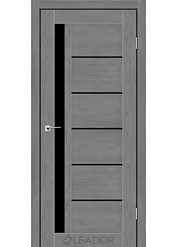 Двери Bariano BLK кедр серый Leador