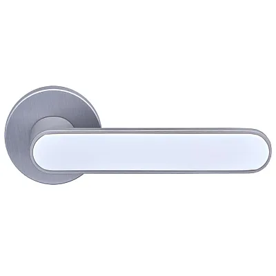 Ручки на розетах Gavroche BARIUM Ba - Z28 MSCB/White-1