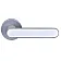 Ручки на розетах Gavroche BARIUM Ba - Z28 MSCB/White-3-thumb