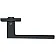 Ручки на розетах Gavroche RHENIUM Re - A35 Black-3-thumb