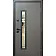 Входные Двери Стронг Браун Ral 8019 песок/дуб темный Vinorit "Qdoors"-2-thumb