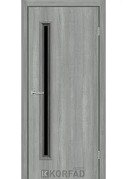 Двери CORNER GLASS-01 BLK Korfad Express