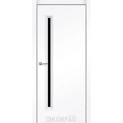 Межкомнатные Двери CORNER GLASS-01 BLK Korfad Express ПВХ плёнка-3