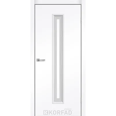 Межкомнатные Двери CORNER GLASS-02 Korfad Express ПВХ плёнка-0