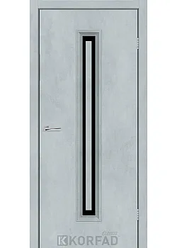 Двери CORNER GLASS-02 BLK Korfad Express