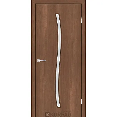Межкомнатные Двери CORNER GLASS-04 Korfad Express ПВХ плёнка-0