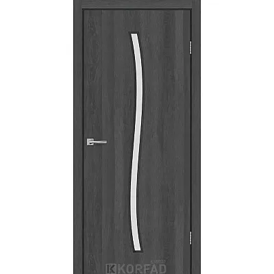 Межкомнатные Двери CORNER GLASS-04 Korfad Express ПВХ плёнка-3