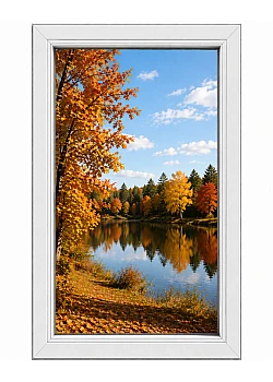 Металлопластиковое окно Steko S500 глухое 1000 x 1000 мм